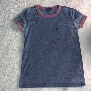 Pink and blue t-shit